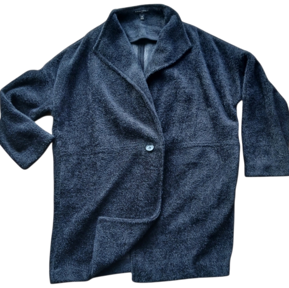 Banana Republic Women's Size Medium Charcoal Jacket